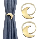 Magnetic Curtain Tiebacks Alloy Moon Holdbacks Silver/gold New. Price: $20.25.