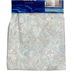 Set Of 2 Rod Pocket Curtains 37X84 Lt Blue Nwt Coastal Sea Beach Lightweight New. Price: $13.79.