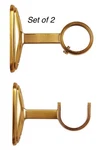Ballard Designs Brass Curtain Rod Bracket 1.25 Drapery Hardware 3PC Lot Nip New. Price: $47.87.