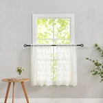 Yj Yanjun Vintage Lace Curtains 36 Inch Length-victorian Floral Pattern Ivory... New. Price: $25.04.