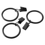 Xhilaration Decorative Drapery Clip Rings (set Of 7) - Black () New. Price: $15.00.