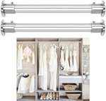 304 Stainless Steelcloset Heavy Duty ROD,32MM 36INCH,2 New. Price: $89.43.