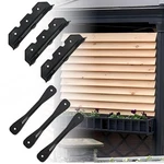 Explranltec Deck Sunblind System Brackets, Louver Hardware For Black New. Price: $48.60.