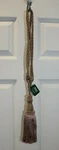 Versailles Tieback Collection Tassel Chelsea Tie-back Camel 24" 100% Polyester New. Price: $12.99.
