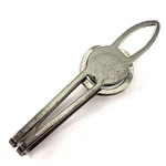 Vintage Sterling Silver Mens 1.75" Tie Bar Clip Simple Plain Modernist Office Pre-owned. Price: $103.90.