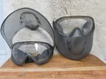 Set Of 2 Pyramex Capstone Shield Adjustable Face With Anti Fog Goggles Used. Price: $25.99.