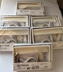 Nip! Set Of (6) White Ikea Betydlig Curtain Rod Holder Bracket 302.198.89 New. Price: $19.99.