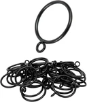 Rings With Eyelets, 48 Pack Metal Drapery For Pinch Pleat Curtains New. Price: $22.23.