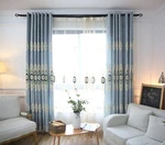 Vogol Customized Simple Chenille Curtains, Jacquard Window Elegance Drapes Pa... New. Price: $56.79.