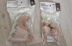 1 Pair Of Solid Oak Color Wood Graber Pole Brackets/ Ends Nos New. Price: $16.50.