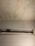 Ball End Caf Window Adjustable Curtain Black Rod 48" To 86" Kenney Davenport New. Price: $12.00.