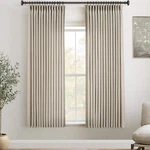 Olepangi Linen Pinch Pleated Curtains 63 Length 2 Panels For Living Room Be New. Price: $66.15.