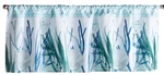 Fabric Printed Window Valance (18"X60")(NO Tiers) Sealife, Ocean Reef, Lk New. Price: $15.99.