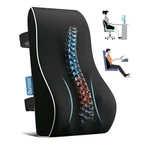 Qutool Lumbar Support Pillow For Car Office Black Mesh Pain Relief New. Price: $27.99.