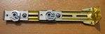 Kirsch 8" Adjustable Double Superfine Traverse Estate Rod Center Support Bracket Used. Price: $13.65.