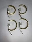Kirsch 1450B-63, Ring Slides For Diameter Traverse Rods, Color Brass Plated Open. Price: $7.99.