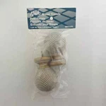Kirsch Wood Trends Ball Finials For 3/8" Diameter POLE-1 Pair Nip Soft Gold New. Price: $19.99.