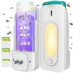 Bugaway Fruit Fly Trap For Indoors With 10 Refills, 2 White New. Price: $21.49.