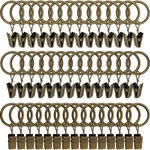 Weekseight 44 Pack Bronze Curtain Rings With Clips, Hooks Hangers Cli... New. Price: $15.39.