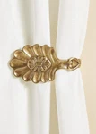 Anthropologie Bronze Josie Curtain Tiebacks - Art Deco Style Set Of Two New. Price: $125.00.