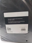 Lichtenberg Door Panel Curtain 54IN X 72IN Black New. Price: $12.95.