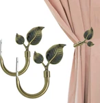Leaf Shaped Curtain Tieback Holdbacks 2PCS, Handmade Metal Side Holders New. Price: $30.99.