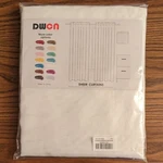 Dwcn White Sheer Curtains Semitransparent Voile Rod Pocket 52X54 Set Of Panels New. Price: $10.99.