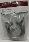 Home Decorators Collection Curtain Holdbacks Antique Pewter Modern Set Of 2 New. Price: $18.90.