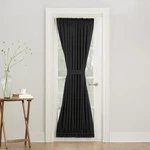 Sun Zero Barrow Energy Efficient Rod Pocket Door Curtain Panel, 54" X 72", Bl... New. Price: $22.39.