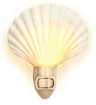 Nautical Crush Trading Seashell Night Light Beach With White Cl... New. Price: $20.65.