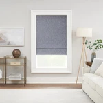 Eclipse Drew Blackout Cordless Lined Window Roman Shade 36 X 64 In, Blue New. Price: $34.89.