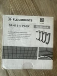 (4-PK) Fleximounts Overhead Garage Storage Steel Black GRH1B New. Price: $19.95.