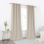 Keqiaosuocai Light Taupe Blackout Curtains 108 Inches Long For Bedroom - Top ... New. Price: $69.17.