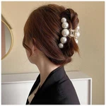 Xduargs Vintage Pearl Claw Clips Strong Hold Hair Count (pack Of 1), White New. Price: $10.73.