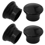 Axlizer Window Curtain Rod 4PCS Black Plastic Pole End Plug Caps New. Price: $11.67.