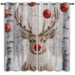Pymatytn Christmas Tree Rod Pocket Blackout Curtains For Boy Girl Bedroom Xmas New. Price: $71.71.