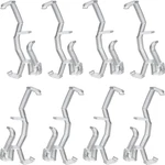 Valance Clips 10PCS 2.5INCH Clear Plastic Hidden Retainer Holder For Window New. Price: $10.10.