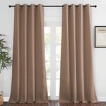 Nicetown Blackout Window Curtain Extra 52"W 120"L (pack Of 1), Cappuccino New. Price: $34.54.