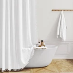 Bttn Boho Shower Stall Curtain 48X72 Narrow Farmhouse Linen Ultra Thick Tass... New. Price: $45.28.