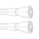 Shower Curtain Rods Pack Of 2, 41-75 Inches Rust-resistance Adjustable Spring... New. Price: $35.64.