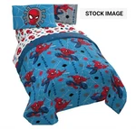 Jay Franco Marvel Spiderman Spidey Faces 5PC Full Bed Set -reversible Comforter New. Price: $69.99.