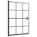 Shower Enclosure Cabin Wall Screen For Home Bathroom Esg Black Vidaxl New. Price: $213.99.