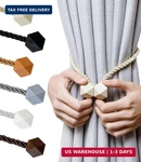 Naztur Magnetic Curtain Tiebacks- Upgrade 2022 With Thicker Twist Rope And New. Price: $9.70.