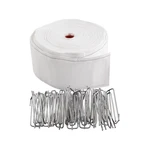 Increway Curtain Accessory 20 METERS/21.87 Yards White Tape New. Price: $49.84.