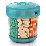Extra Large Supplement Organizer With Xl 7 Compartments, Tpu Soft Blue New. Price: $24.64.