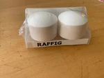 Ikea Raffig 502.171.82 New, Finial Curtain Rod Bracket White, Lot Of. Price: $71.06.