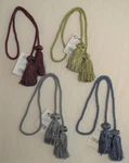 Curtain & Chair Tie Back Conso 27" Spread W/ 3" Tassels - 14 Bright Colors!! New. Price: $6.95.