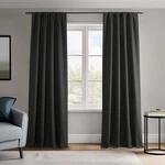 Hpd Half Price Drapes Vienna Basic Linen 100 Blackout Curtains New. Price: $28.89.