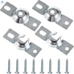 Sumnacon Metal Window Shade BRACKETS-4PCS Roller Hardware Inside Mount... New. Price: $12.42.