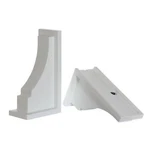 Mayne Inc Fairfield Decorative Brackets, White, 2 Count (pack Of 1) New. Price: $46.32.